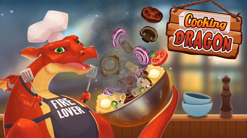 Cover of the Playable-ad Cooking Dragon