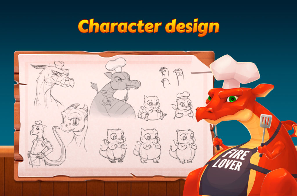 Cooking Dragon design