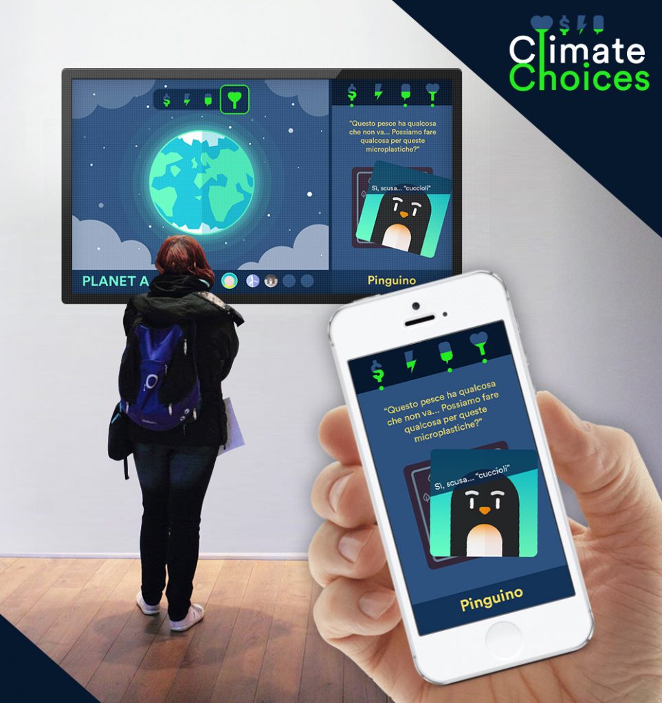 "Climate Choices" UConsole videogame.